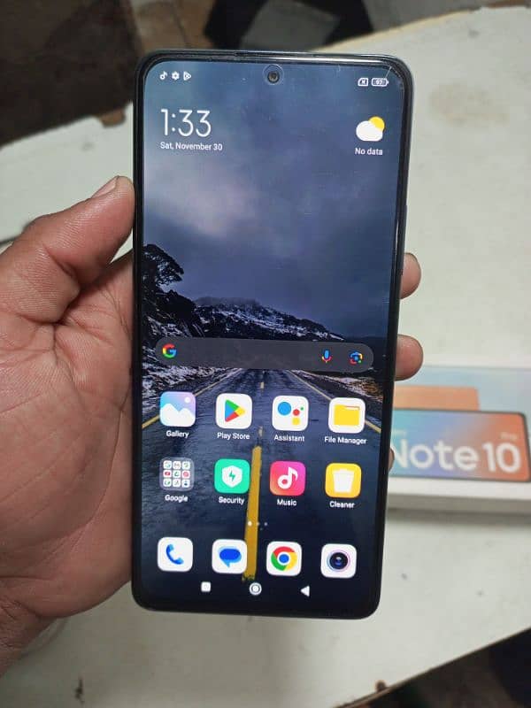 Redmi note 10 pro 8/128 box charjar sat 9