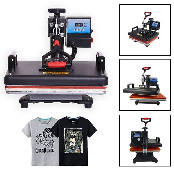 Heat Press Machine T Shirt Mug Cap Printing 2