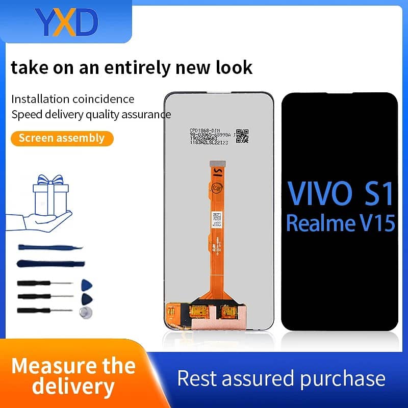 LCD Display For VIVO V15  With Blue Frame 3