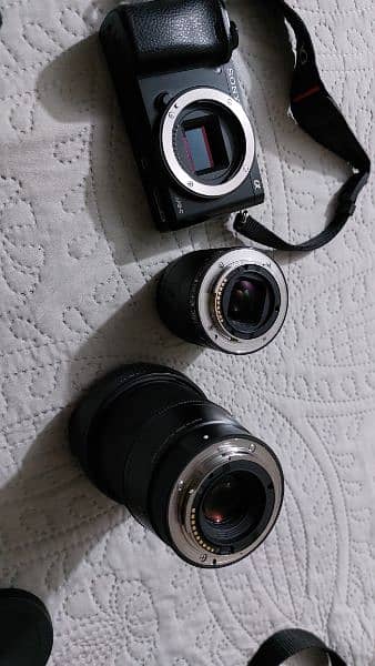 SONY A6000 ALPHA || LIKE NEW || HOME USED || 2 LENSES 10