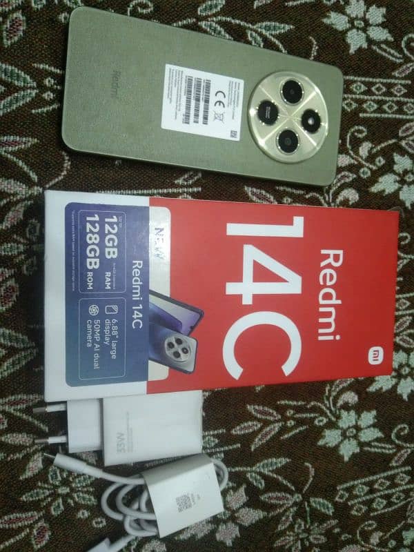 redmi 14 c 6+6 GB ram 128 GB rom my contact number 0316 4574700 3