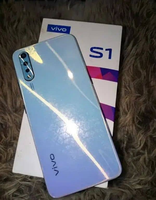 vivo s1 full box 4/128gb official 2