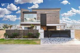 Straight Line modern Designed Elevation of 1 Kanal House For Sale in DHA Phase 7