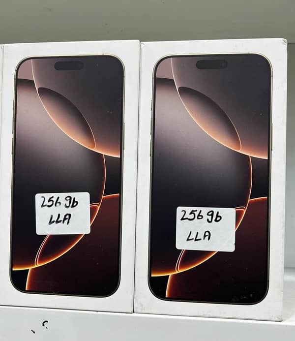 IPHONE 16 PRO MAX LLA 256 GB FU NON PTA 0