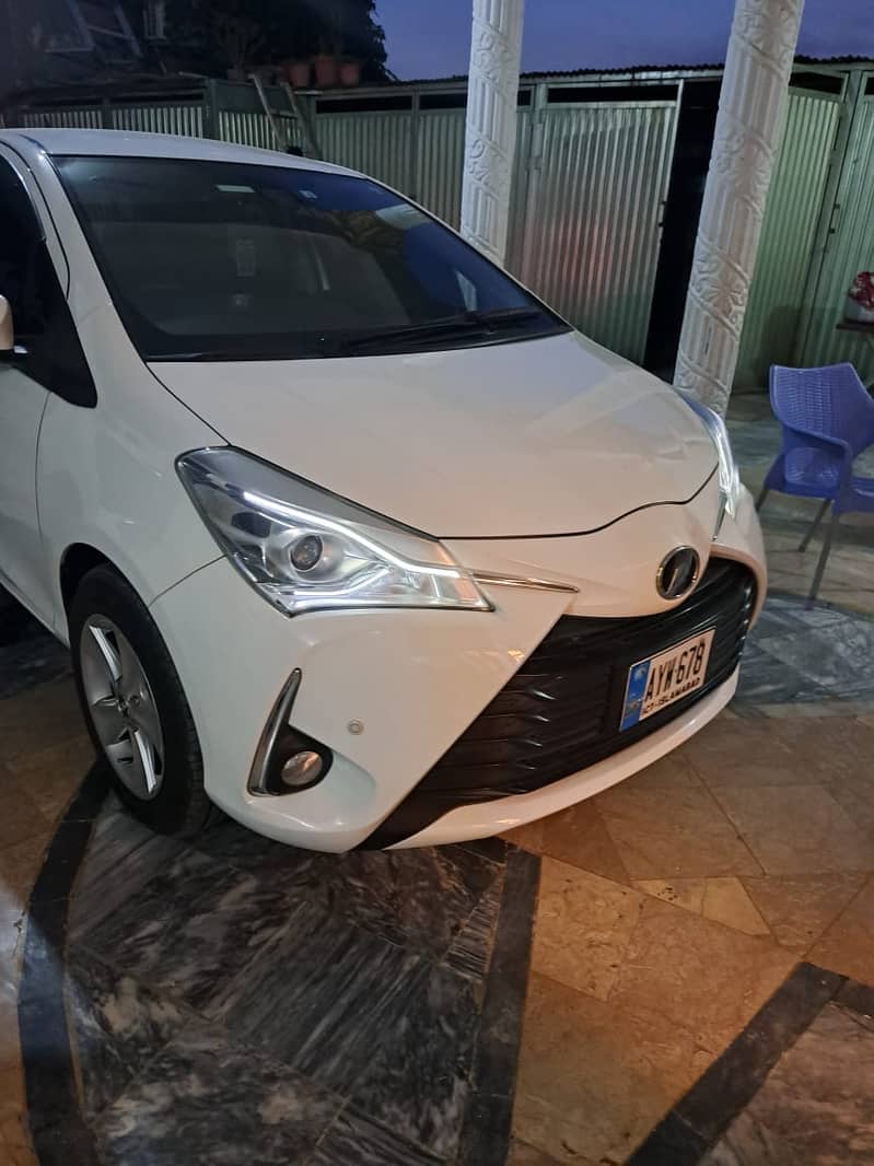 Toyota Vitz 2018 LED Lights Excellent Condition 3