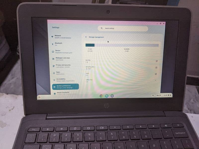 HP Chromebook 4gb 16gb 5