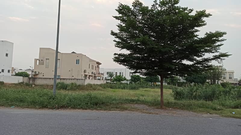 Facing Park 5 Marla Plot For Sale At 40 Ft road in DHA 9 town 0