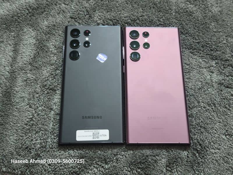 Samsung S21 5G, S21 Plus S22 Ultra PTA Approved 3