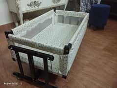 imported baby cot/ baby swing. . just like new