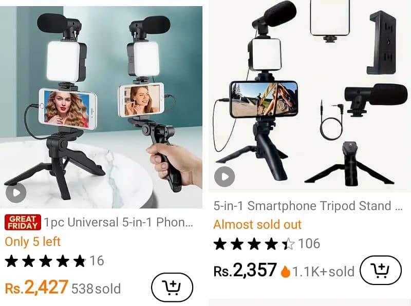 tripod vedio set 0