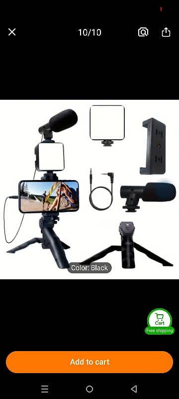 tripod vedio set 4