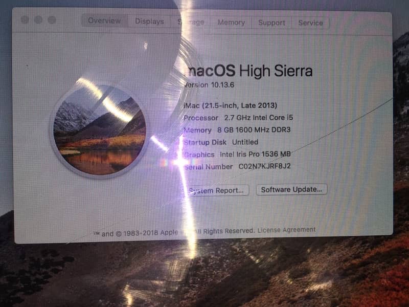 apple iMac 21 inch late 2013 3