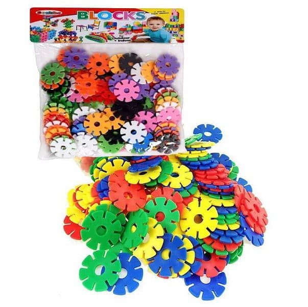 multicolors flower creative blocks 1