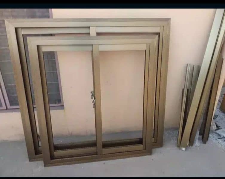 Aluminium Glass window door partition 9