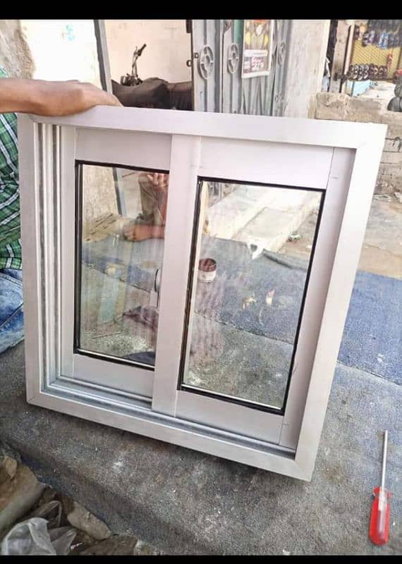 Aluminium Glass window door partition 16