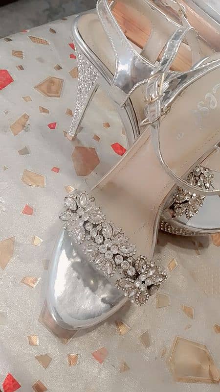 bridal walima heels 0