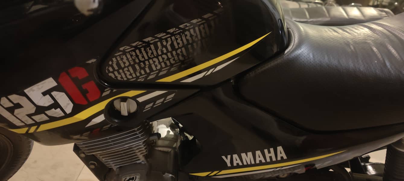 Yamaha YBR-G BLK colour 8