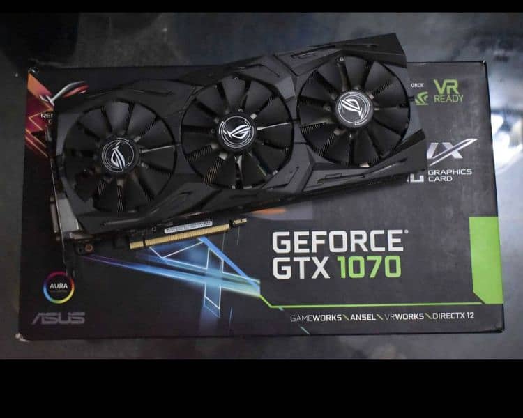 Gtx 1070 8gb rog strix oc edition 0