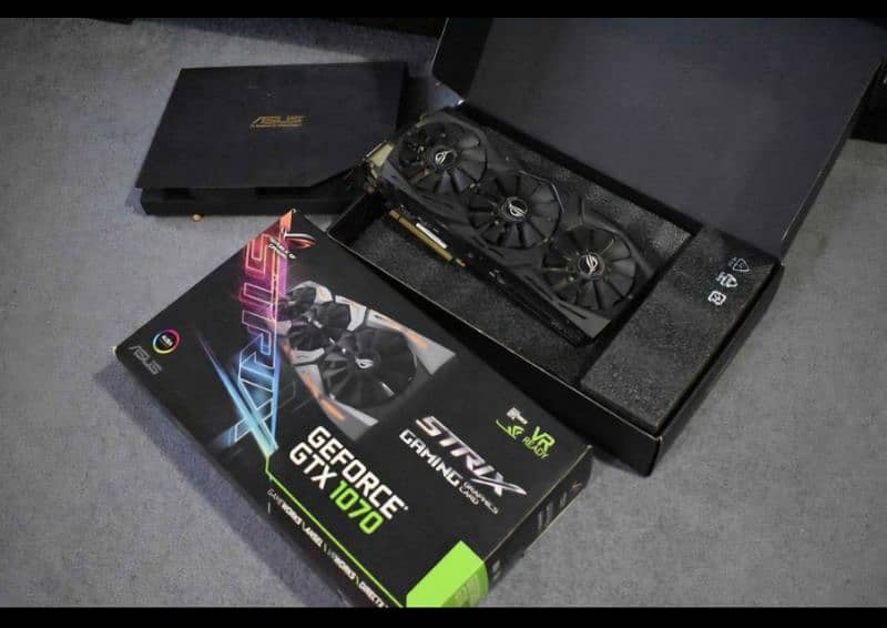 Gtx 1070 8gb rog strix oc edition 2