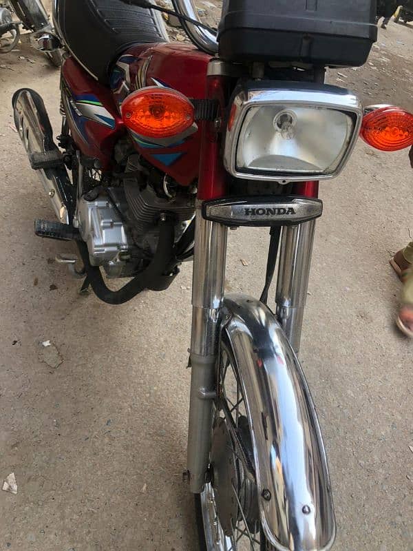 honda cg125 2022 karachi num 0