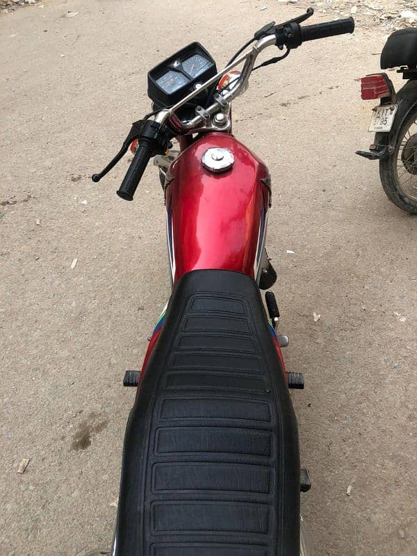 honda cg125 2022 karachi num 6