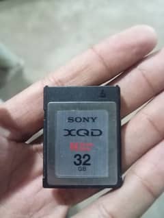 XQD Sony XQD N series 32 Gb Card