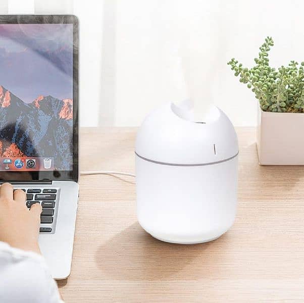 Mini Ultrasonic Air Purifier LED Lamp 2