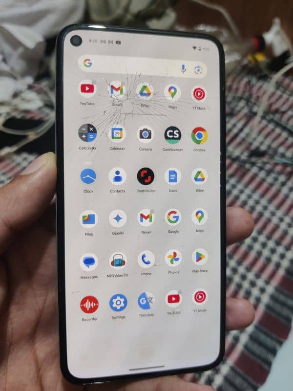 Google Pixel 5 8/128 GB Sim LCD Glass Break Sim time available 9