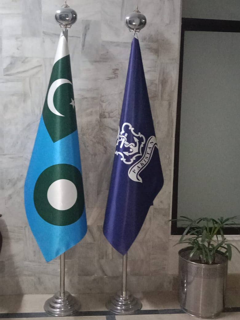 Indoor company Flag for CEO Office / Director, Country Flags, Pak Fla 7