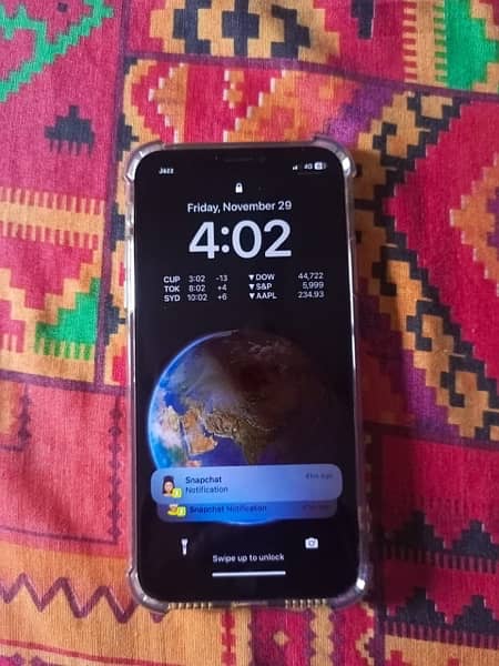 urgent sale I phone x 64GB 5