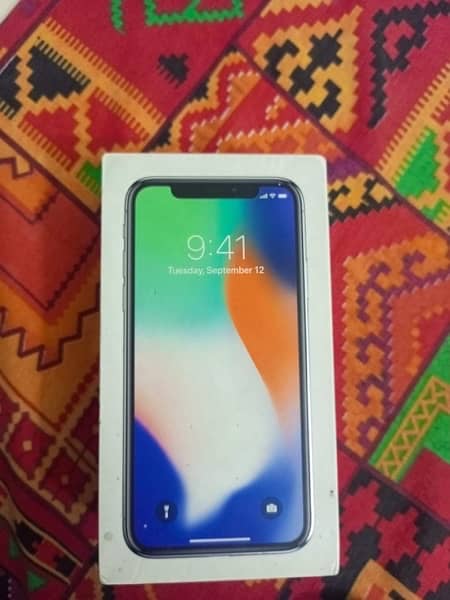 urgent sale I phone x 64GB 6