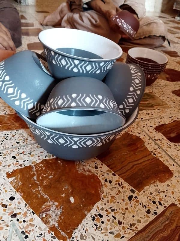 6 Pcs piyali bowl set chaina imported item 03172931643 2