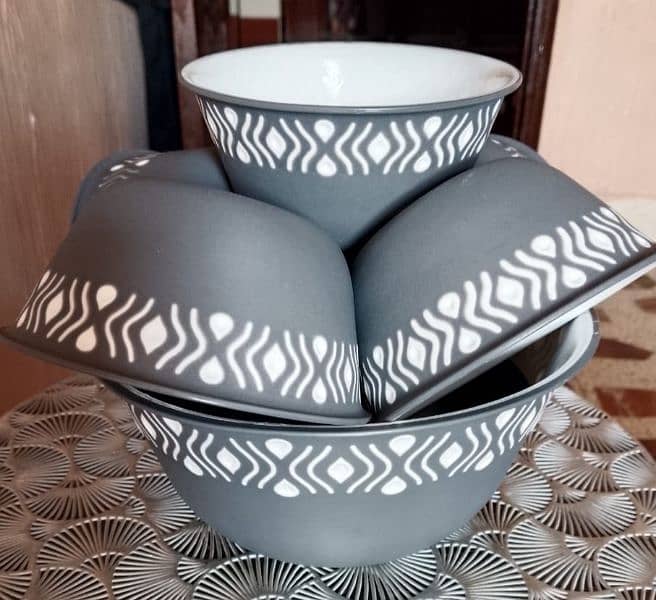 6 Pcs piyali bowl set chaina imported item 03172931643 4