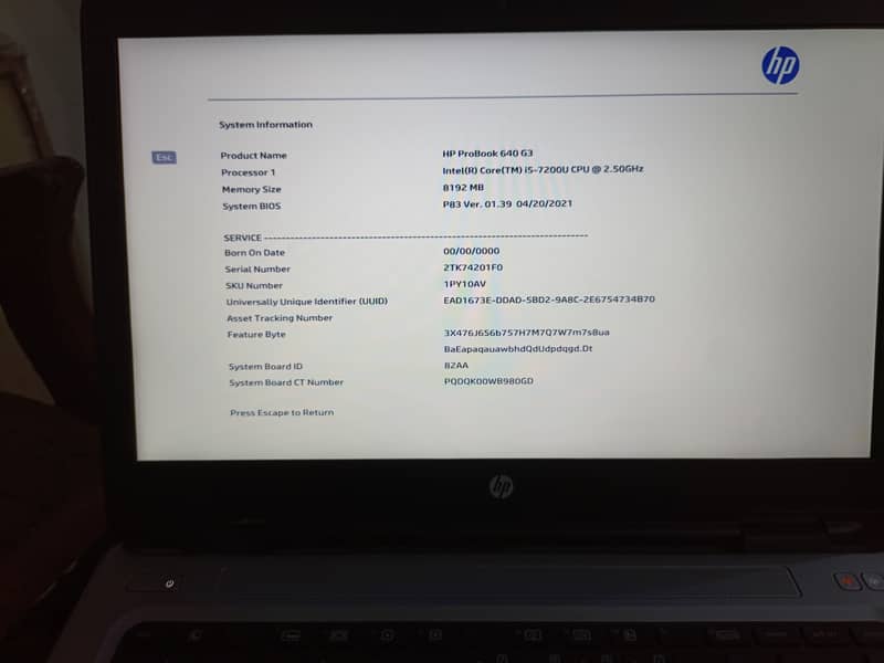 HP ProBook Core i5 7th Generation with 30 money back guaranteed 3