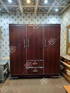 Turkish Style Cupboard - 3 Door Cupboard - Wardrobe - Safe Almari