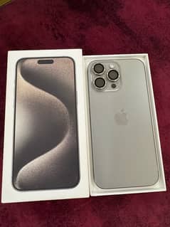 IPhone 15 pro max (256gb) PTA approved