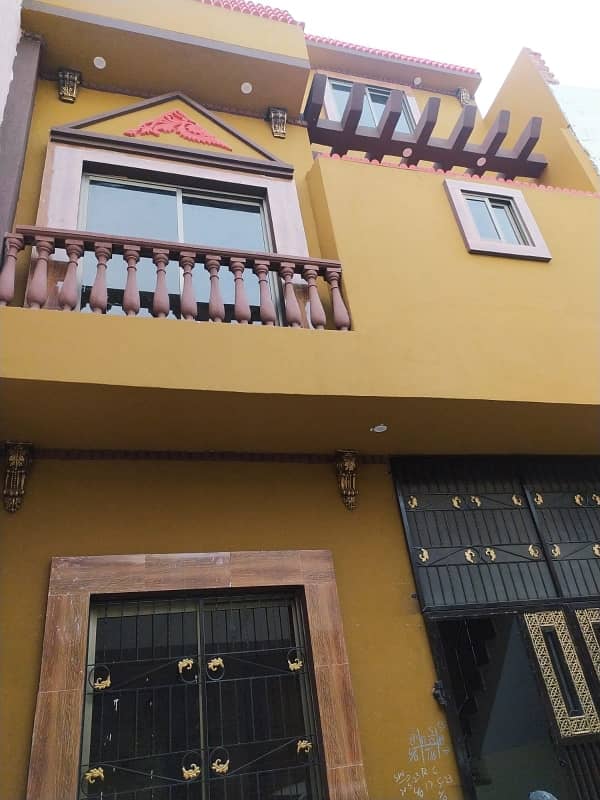 3.5 Marla Double Storey House For Sale In Moeez Town Salamat Pura Lahore 1