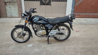 Suzuki GS SE 150 Model 2021 October Karachi number