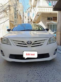 Toyota Corolla XLI 2013