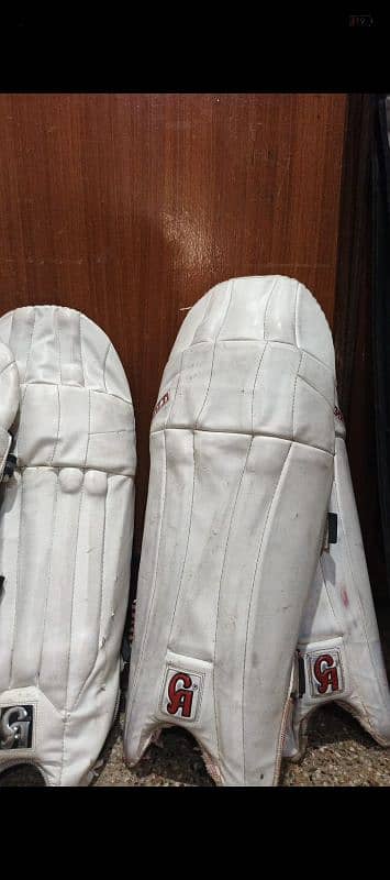 cricket pads,helmet, gloves 8