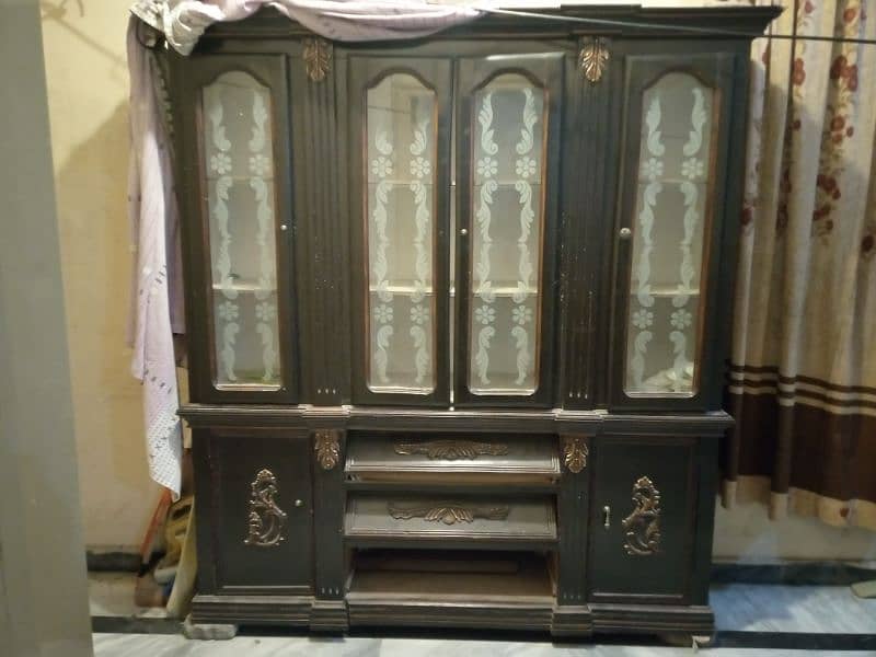 bartan almari showcase for sale 0