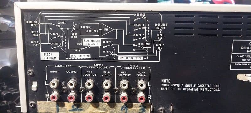 PIONEER SG-60 LIKE JBL BOSE KLIPSCH DENON MARANTZ ONKYO KEF INTEGRA 4