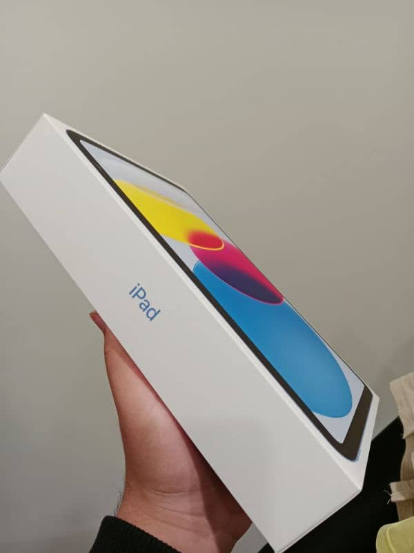 iPad 10 gen new box pack 64 gb blue color 0