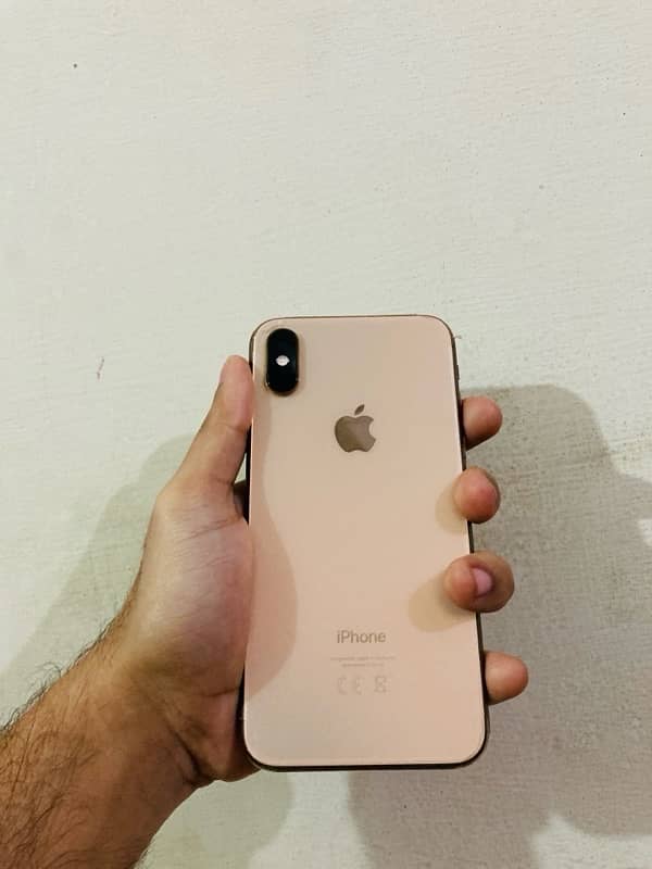 IPhone xs dual pta approved 256gb gold color 6