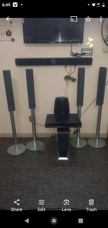 Sony home theater 5.1 1000 watts 1