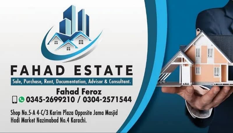 Nazimabad No. 4 4 Bedroom Drwaing Lounge Bangalow Full Floor Available For Rent 28