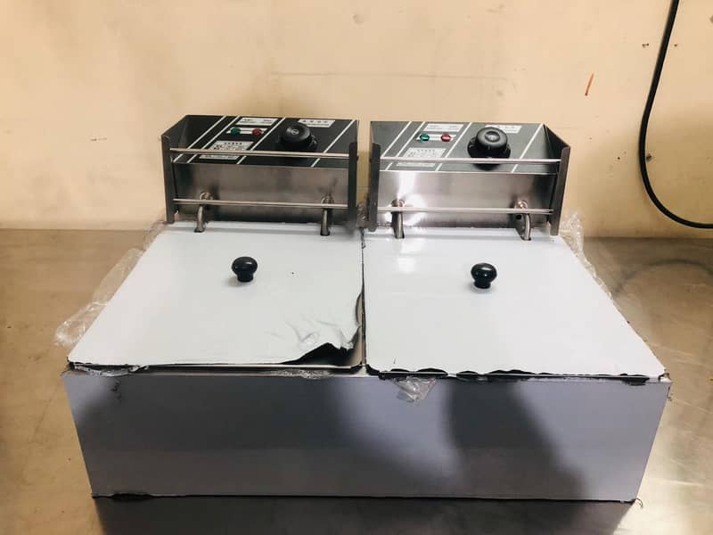 Working prep tables fryer Panini grill proofer pizza oven commercial 6