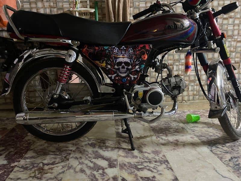 A BIKE IS VERY VERY FULL NEW CONDITION WITH DABBLE SAMAN KA STH 1