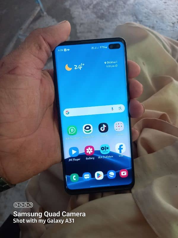 Samsung s10plus complete box 9