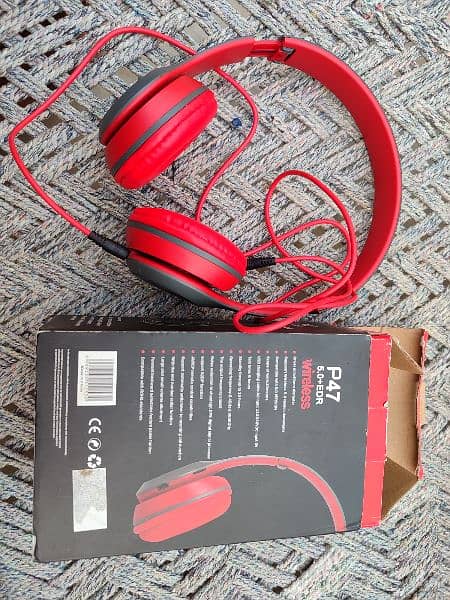 P47 5.0+ EDR Wireless headphones 2